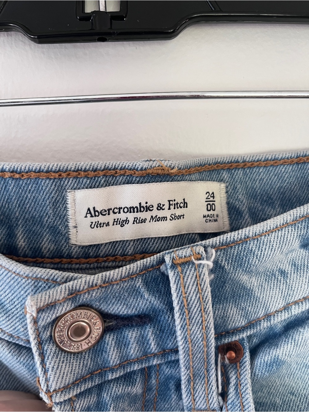 Abercrombie & fitch jean shorts